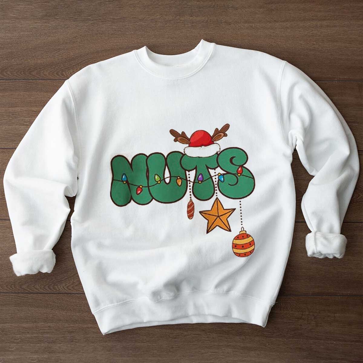 Couple Chest Nuts Crewneck Shirt, Funny Matching Christmas Sweatshirt, Christmas Holiday Sweatshirt, Christmas Gift for Couples Hoodie