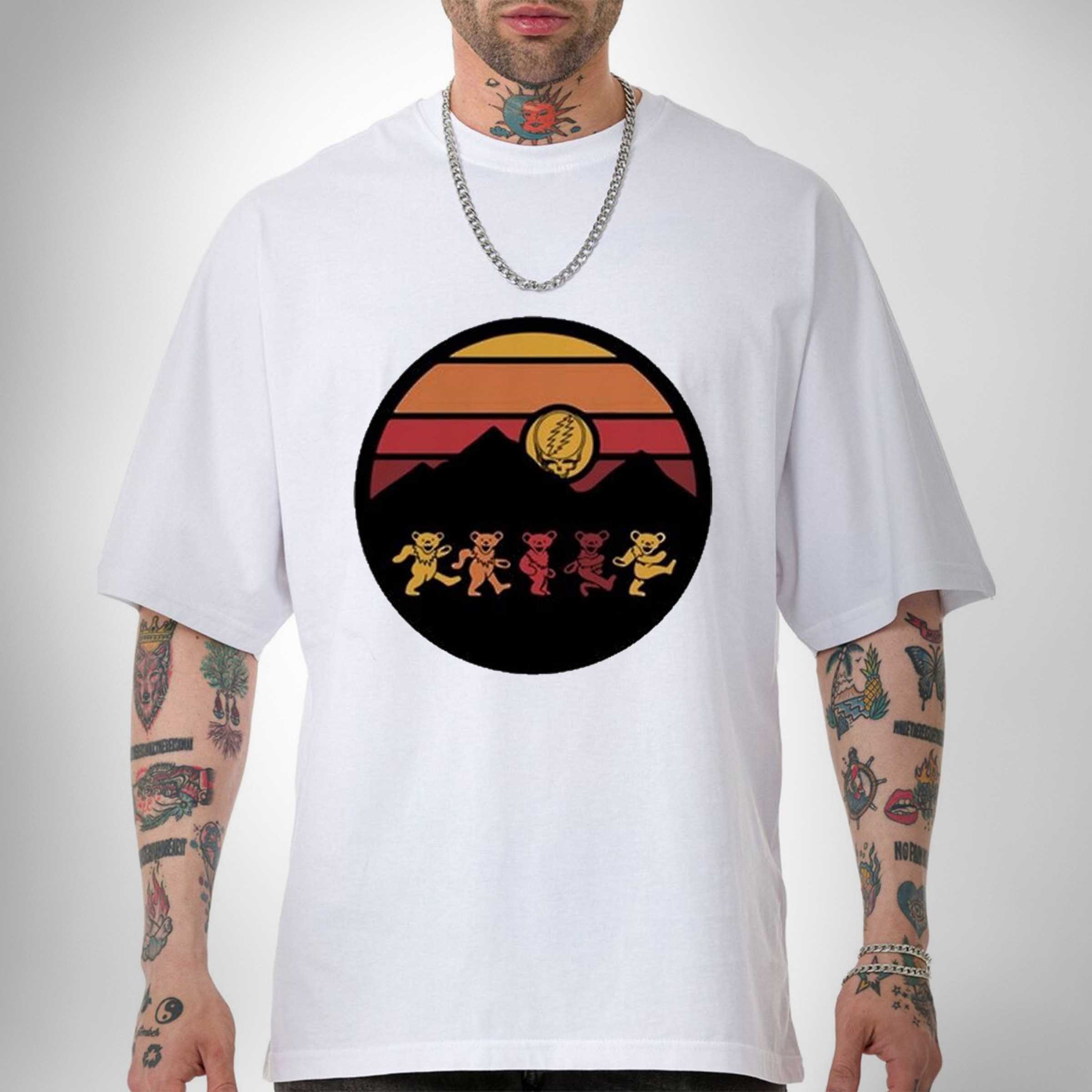 Alan forbes sunset bears retro T-shirt, Sweatshirt, Hoodie