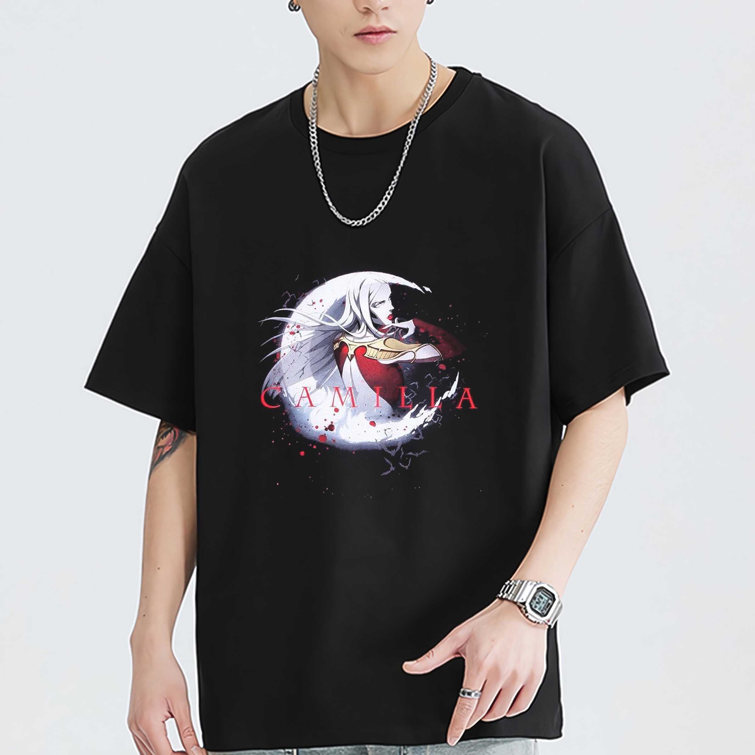 Castlevania Carmilla Moon T-Shirt, Sweatshirt, Hoodie