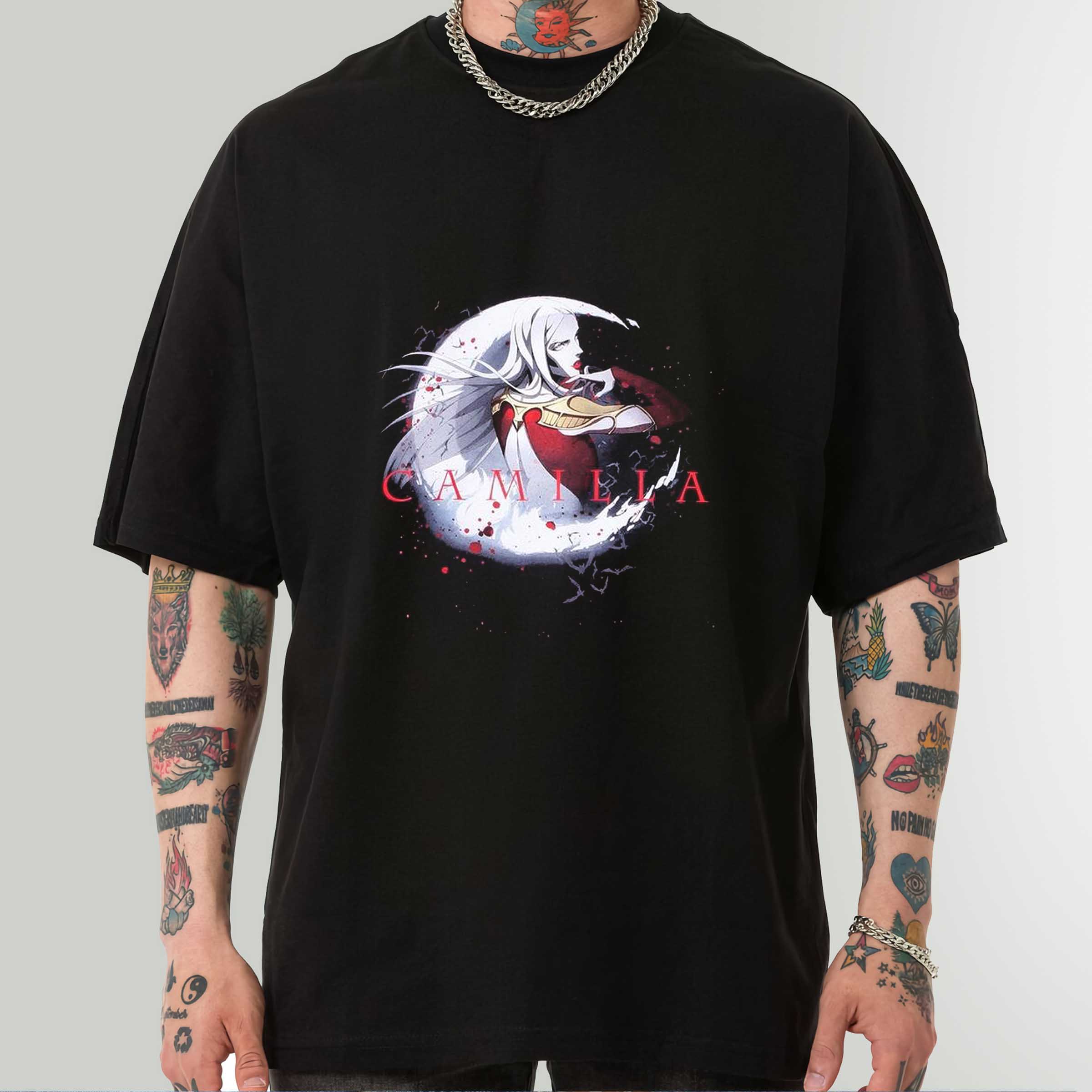 Castlevania Carmilla Moon T-Shirt, Sweatshirt, Hoodie